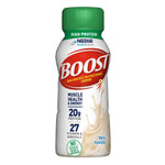 Boost High Protein, Very Vanilla, Nutritional Energy Drink Bottles, Case of 24