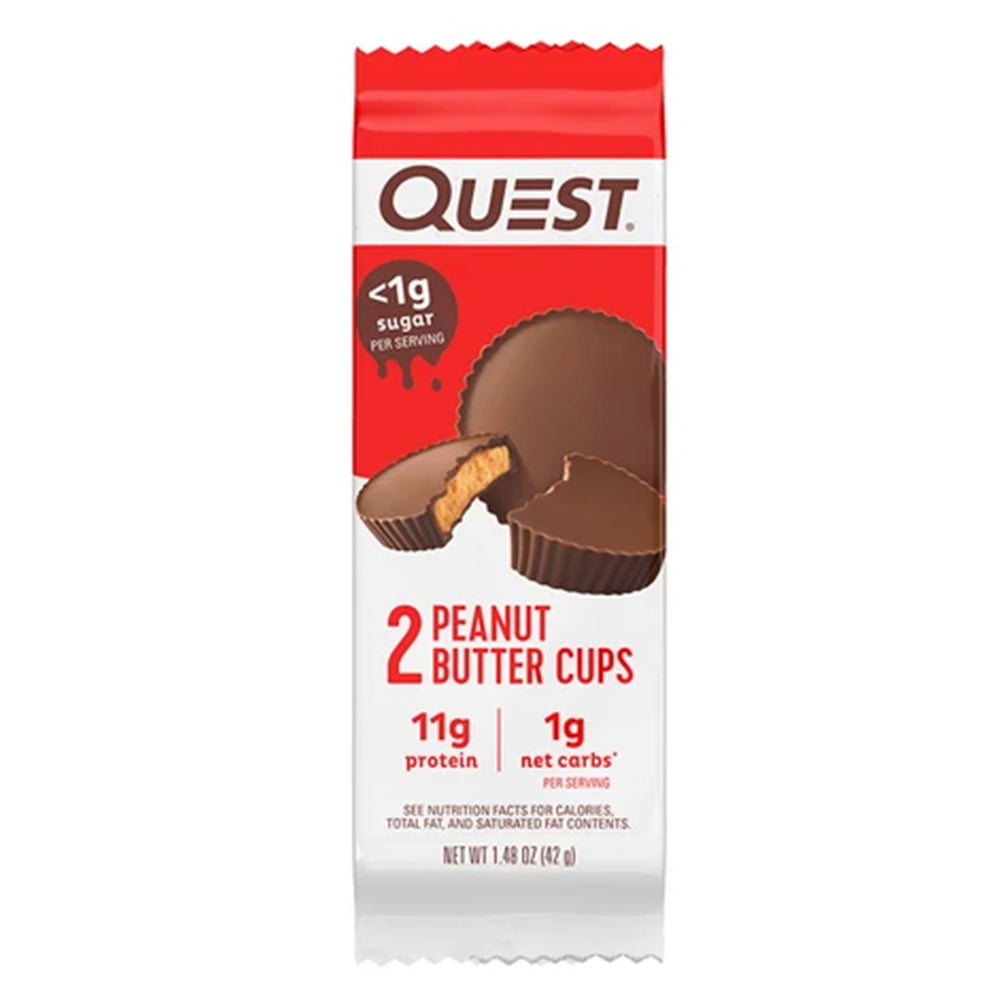 Quest Peanut Butter Cups and Salted Caramel and Almond Snack Bars