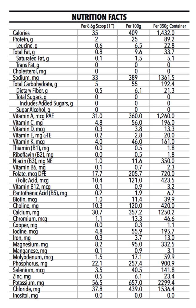 ENU Pro3+ Nutritional Powder