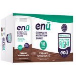 ENU Nutritional Shakes, Creamy Chocolate, Pack of 18