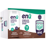 ENU Nutritional Shakes, Creamy Chocolate, Pack of 18